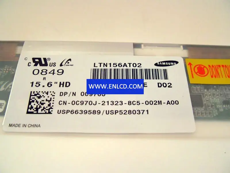 Samsung LTN156AT02-D02 LCD面板