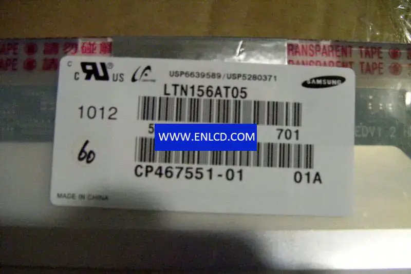 Samsung LTN156AT05-701 LCD panel