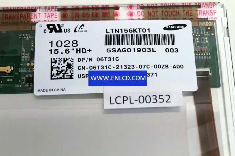 Samsung LTN156KT01-003 LCD面板