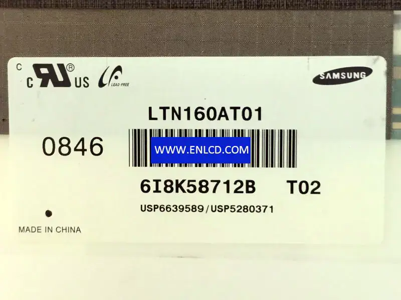 Samsung LTN160AT01-T02 LCD面板