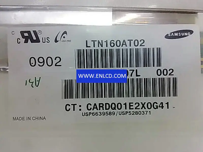 Samsung LTN160AT02-002 LCD面板
