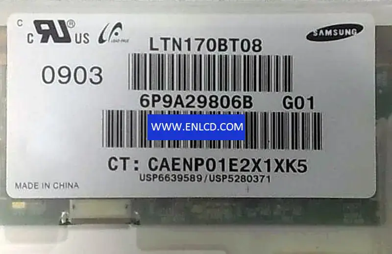 Samsung LTN170BT08-G01 LCD面板