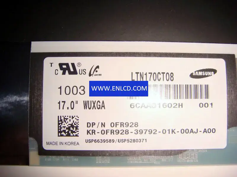 Samsung LTN170CT08-001 LCD panel