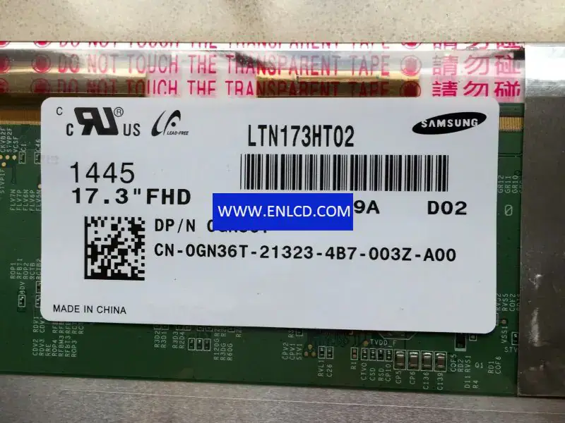 Samsung LTN173HT02-D02 LCD面板