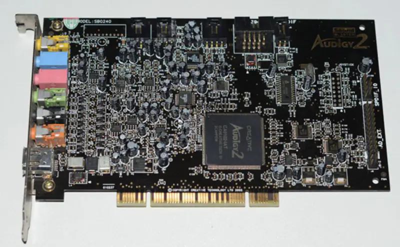 Creative Sound Blaster Audigy 2 SB0240 7.1-Kanal PCI Soundkarte