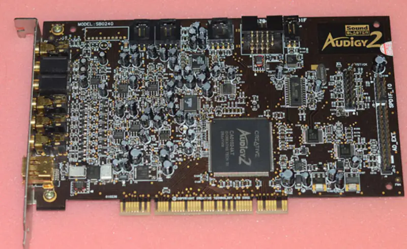 Creative Sound Blaster Audigy 2 SB0240 7.1-Kanal PCI Soundkarte