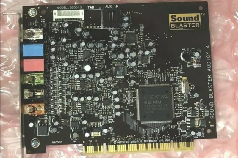 Creative Sound Blaster Audigy 4 Value SB0610 7.1-Kanal-Soundkarte