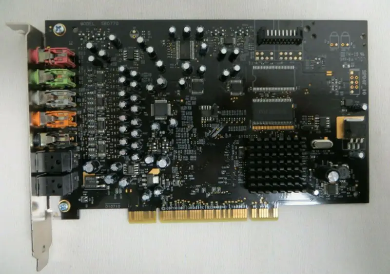 Creative SB0770 Sound Blaster X-Fi Xtreme Music PCI Soundkarte 7.1 Kanal