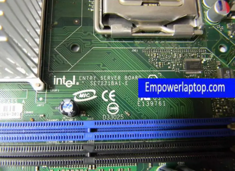 Intel SE7221BA1-E DDR2 LGA775 Server-Hauptplatine Doppel-Netzwerkkarte