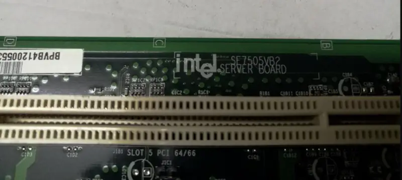 Intel SE7505VB2 604 伺服器主機板 Dual Xeon