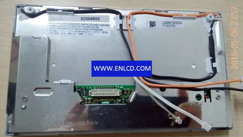 SHARP LQ065T9DZ03 LCD-Panel für Automotive-Display