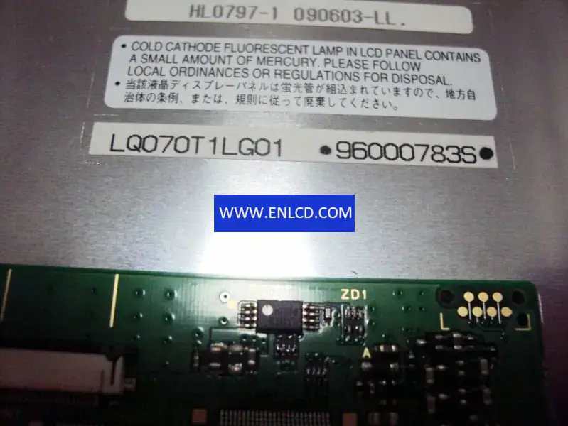 SHARP LQ070T1LG01 LCD panel