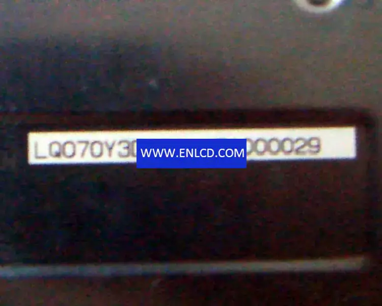 SHARP LQ070Y3DG01 LCD panel