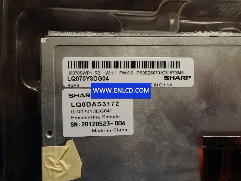 SHARP LQ070Y3DG04 LCD面板