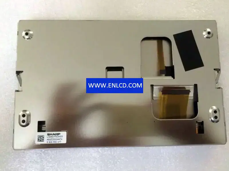 SHARP LQ080Y5DW03 LCD panel for Automotive Display