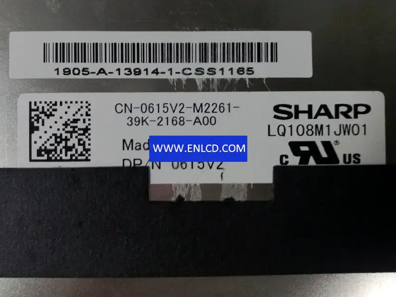 SHARP LQ108M1JW01 LCD panel