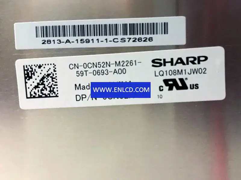SHARP LQ108M1JW02 LCD panel