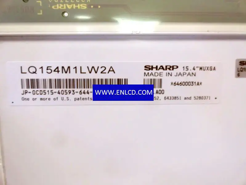 SHARP LQ154M1LW2A LCD panel replacement for Laptop