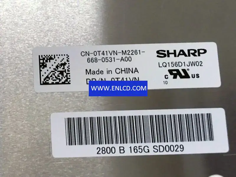 SHARP LQ156D1JW02 LCD面板