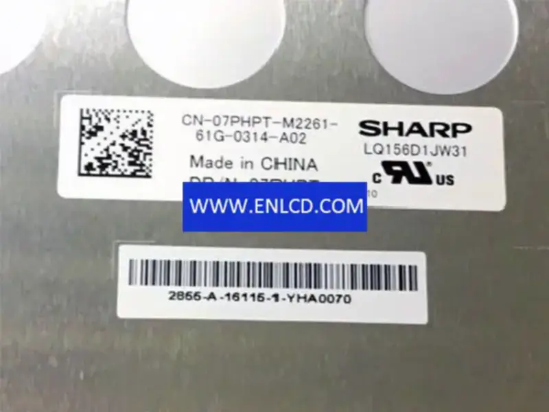 SHARP LQ156D1JW31 LCD面板替換