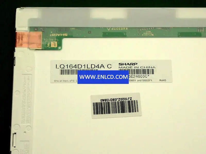SHARP LQ164D1LD4A 筆記型電腦LCD面板