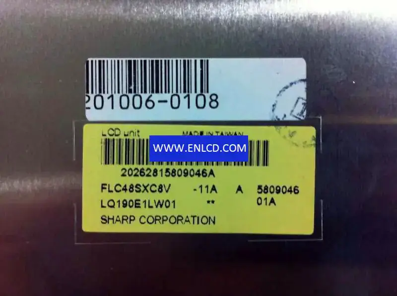 SHARP LQ190E1LW01 LCD面板