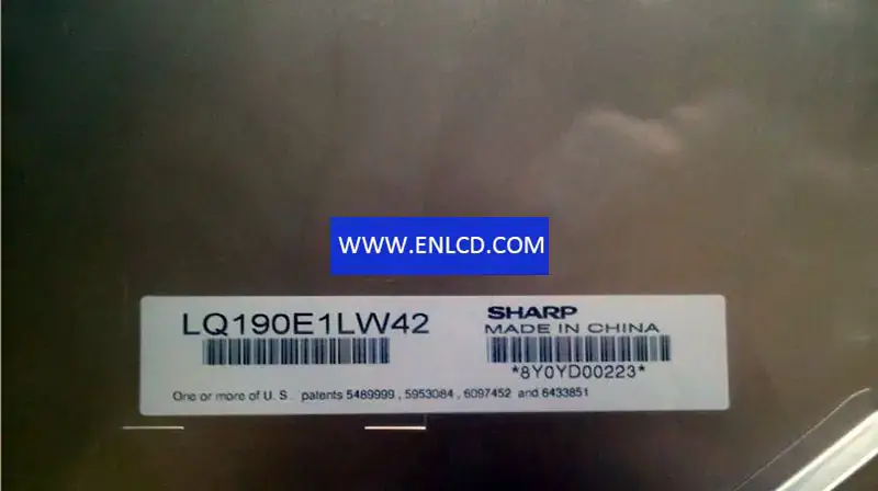 SHARP LQ190E1LW42 LCD panel