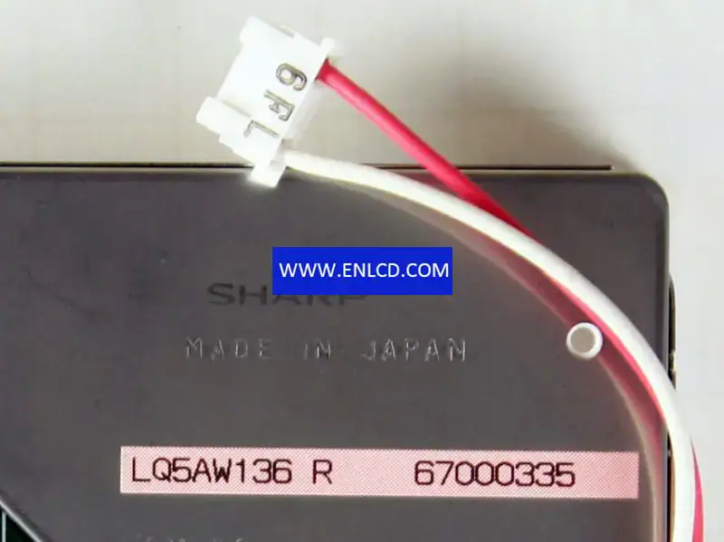 SHARP LQ5AW136R LCD面板替換