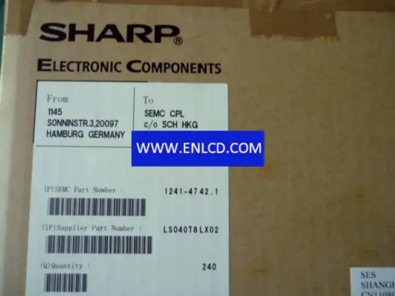 SHARP LS040T8LX02 LCD panel