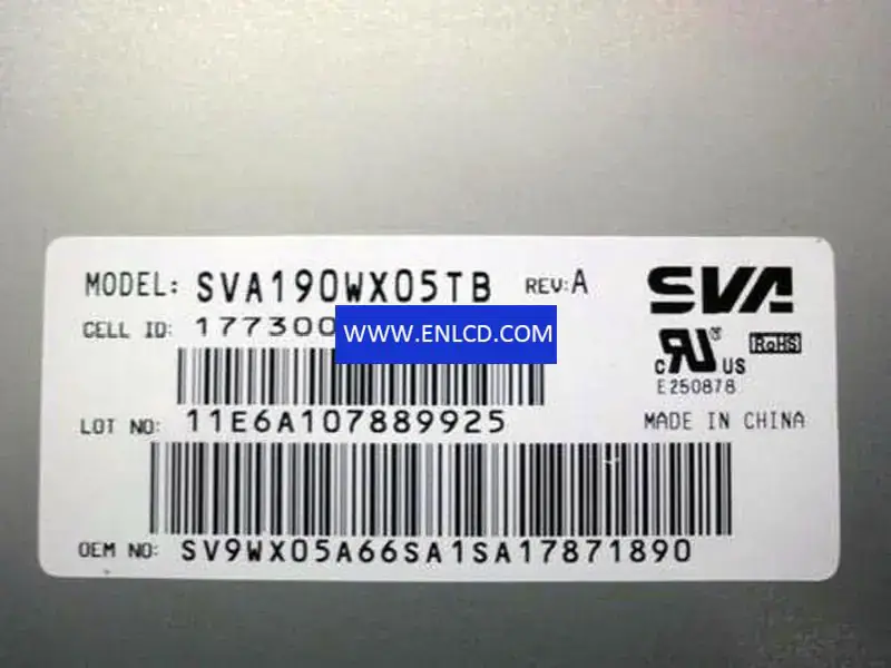 NEC SVA190WX05TB LCD-Panel Ersatz