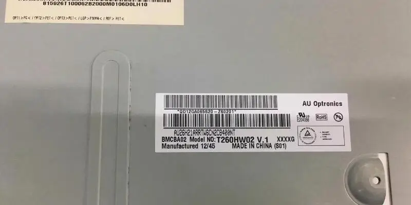 AUO T260HW02 V1 LCD panel
