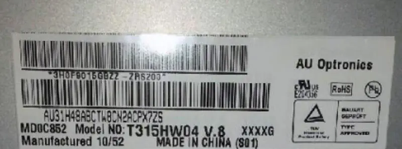 AUO T315HW04 V8 LCD面板