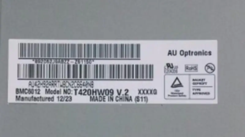 AUO T420HW09 V2 LCD panel