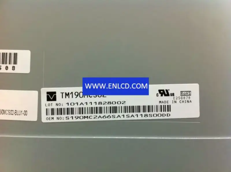 Tianma TM190MCS02 LCD-Panel Ersatz für Touchpanel