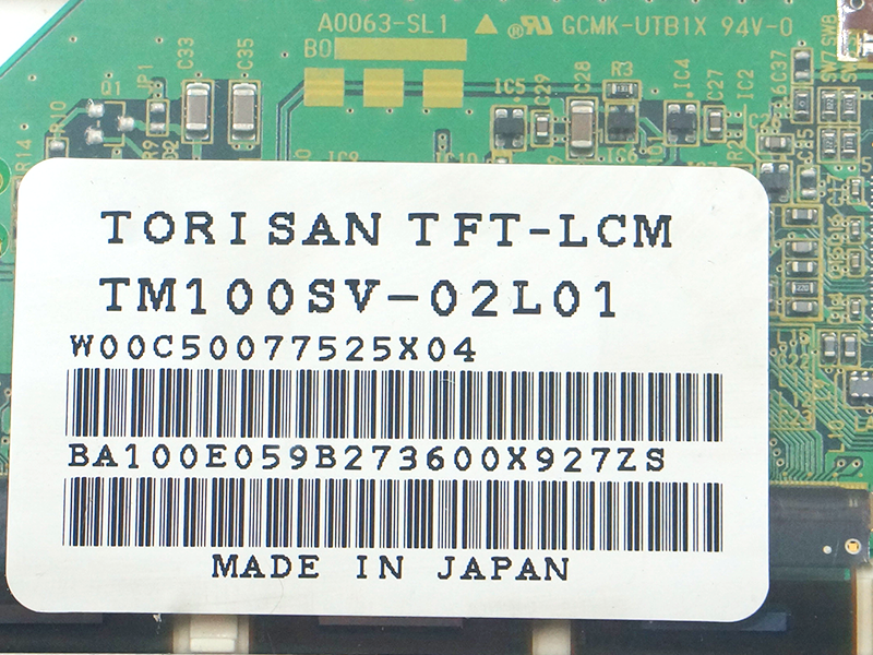 TORISAN TM100SV-02L01 LCD