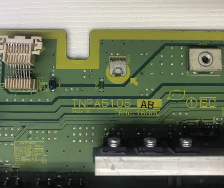 Panasonic TH-P50U20CY TNPA5105 AB LCD板
