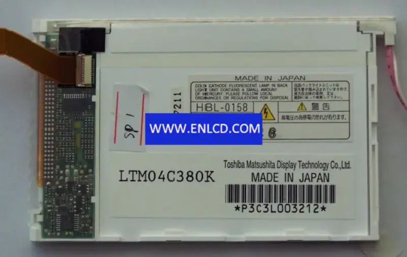 Toshiba LTM04C380K LCD panel replacement