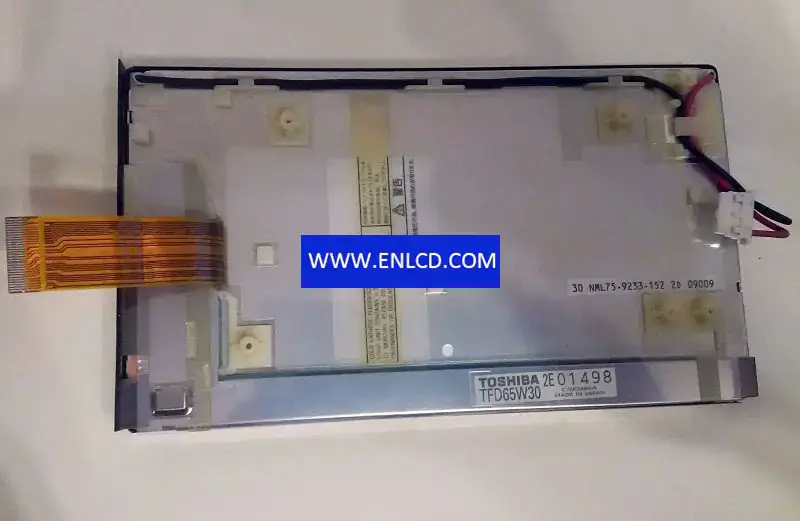 Toshiba TFD65W30 LCD panel Automotive Display