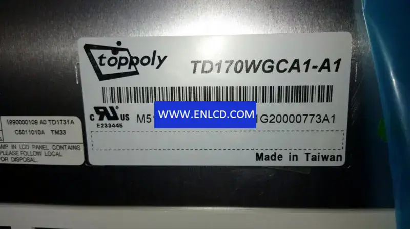 TD170WGCA1 TPO LCD面板桌面顯示器