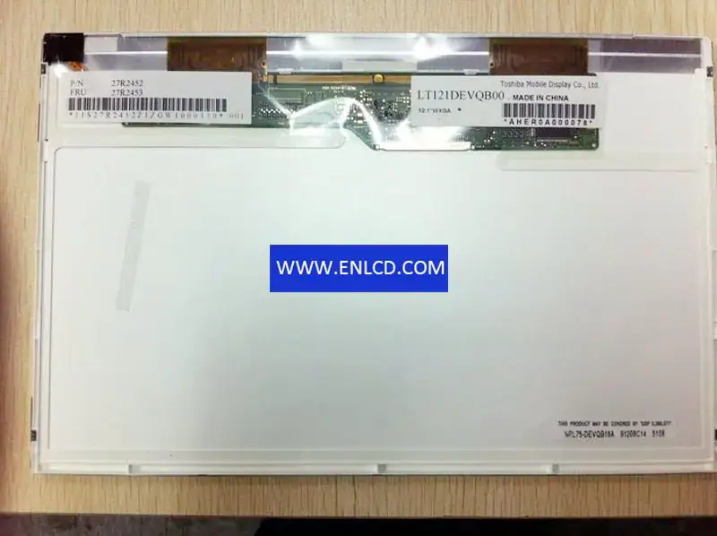 Toshiba LT121DEVQB00 LCD panel replacement