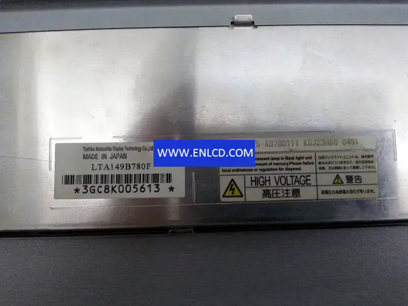 Toshiba LTA149B780F LCD panel