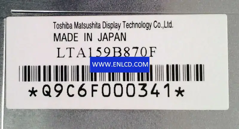 Toshiba LTA159B870F LCD-Panel
