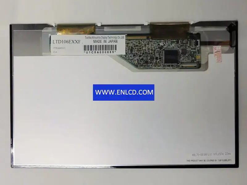 Toshiba LTD106EXXF LCD panel replacement for Laptop