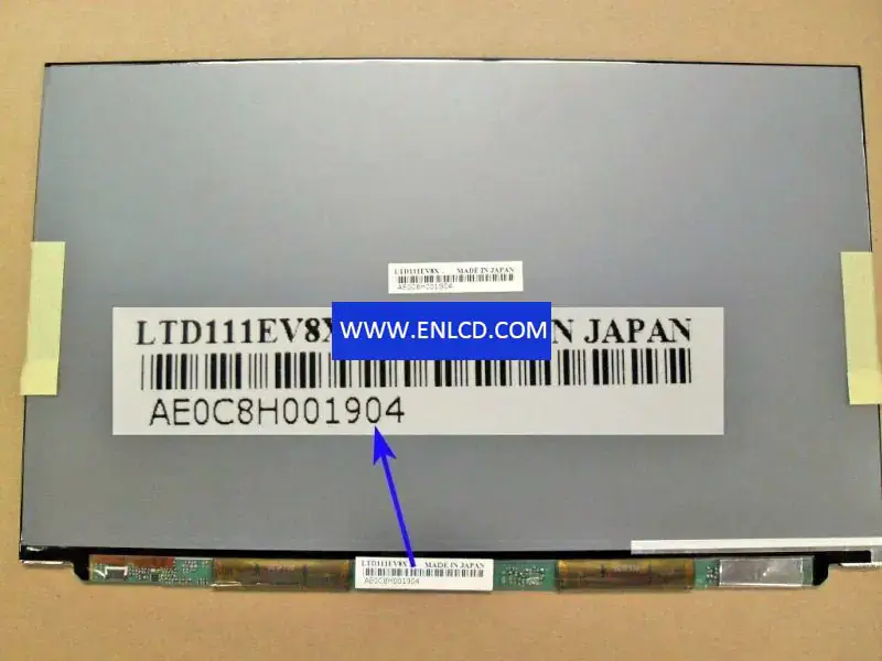 Toshiba LTD111EV8X LCD panel Touchscreen replacement