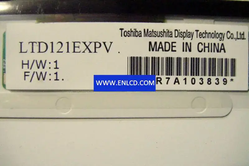 Toshiba LTD121EXPV LCD panel