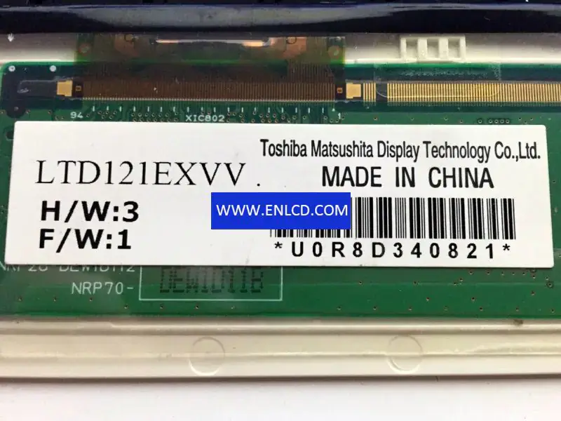 Toshiba LTD121EXVV LCD panel replacement