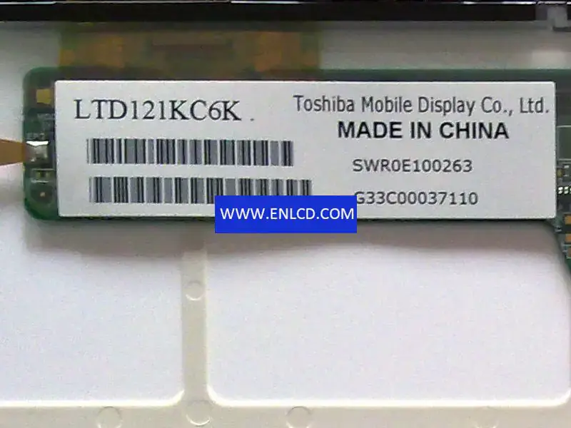 Toshiba LTD121KC6K LCD panel