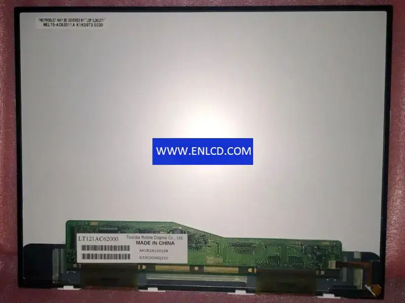 Toshiba LT121AC62000 LCD panel replacement