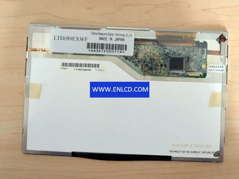 Toshiba LTD089EXWF LCD panel replacement for Laptop