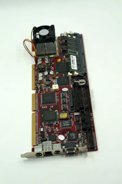 Crystal V10308 REV. 1.2 Socket 370 Intel 440BX chipset Pentium III Mainboard mit LAN VGA SCSI Schnittstelle